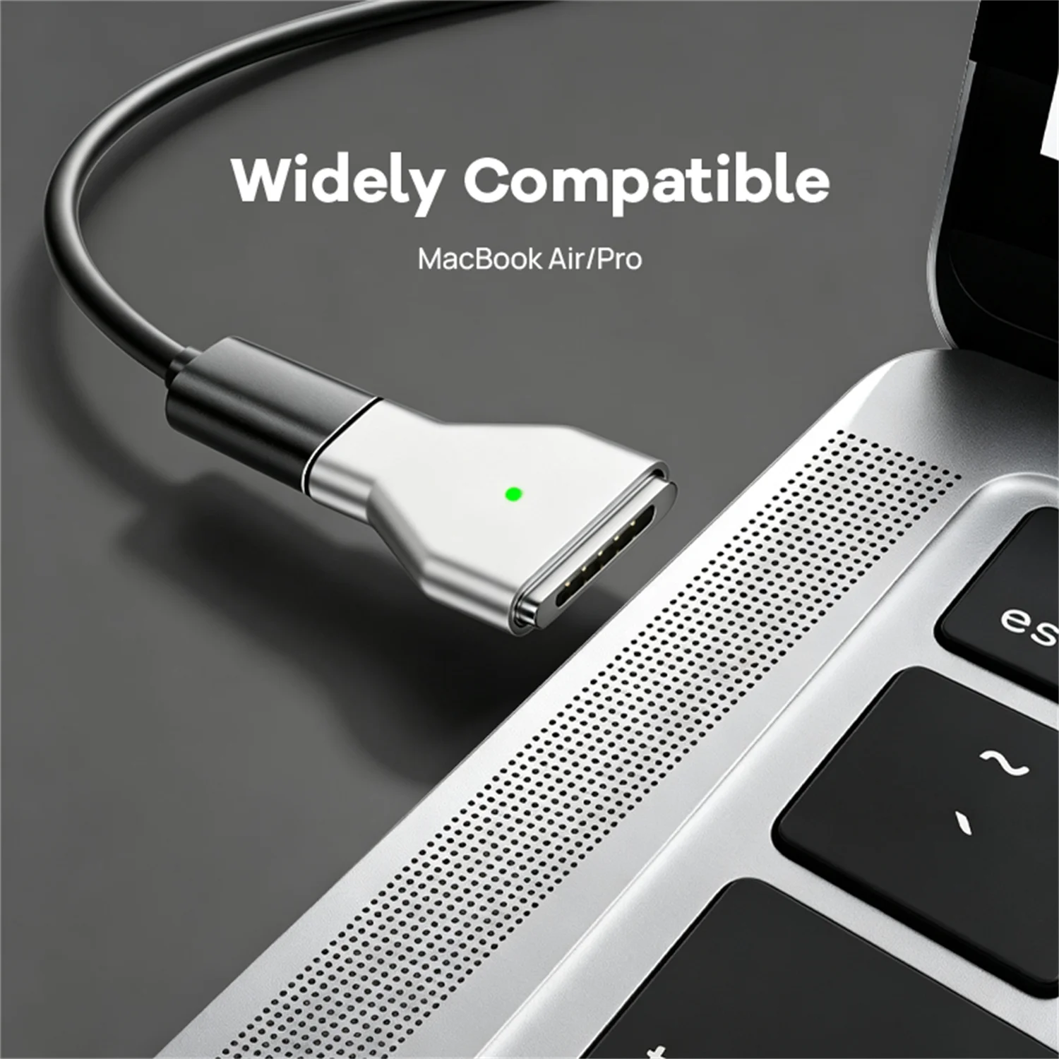 YZNRR 140W USB‑C to MagSafe 3 Adapter, PD Fast Charging Magnetic Converter for MacBook, Support 100W 65W
