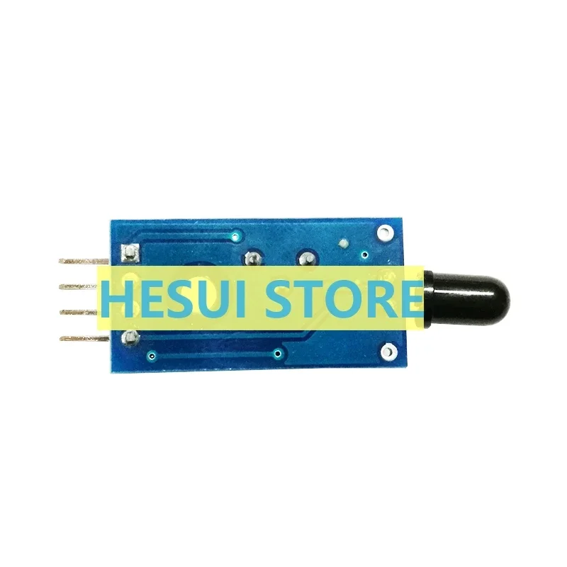 Flame sensor module 4 line fire source detection firelight detection infrared reception