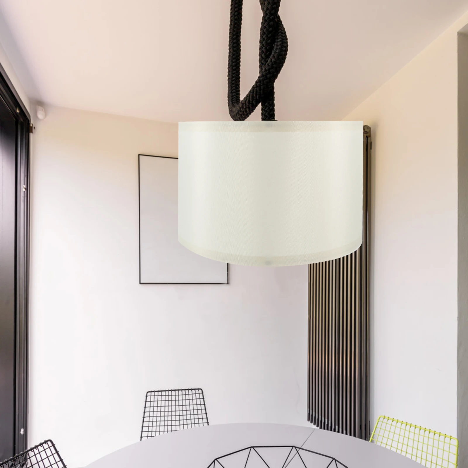 

Lamp Shade 30x20 Fabric Foldable Lampshades Desk Table Pendant Light Covers Modern Bedroom Living Room Decorative Study Hotel