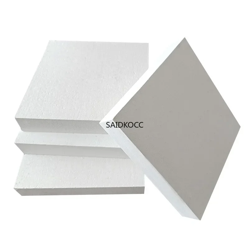 

SAIDKOCC 1PCS 500x600mm Ceramic Fiber High Aluminum Plate High Quality Fire-proof Board Furnace Equipment Insulation Board