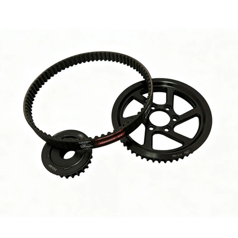 Transmission Gear Rear Belt Pulley for Mid Drive Electric Motorcycle Repair Parts Off-road Motor Cycle Accessories
