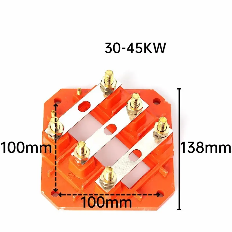 Square Y2-200-225 Three-phase Motor Terminal Block Wiring Board Rack 30-45KW