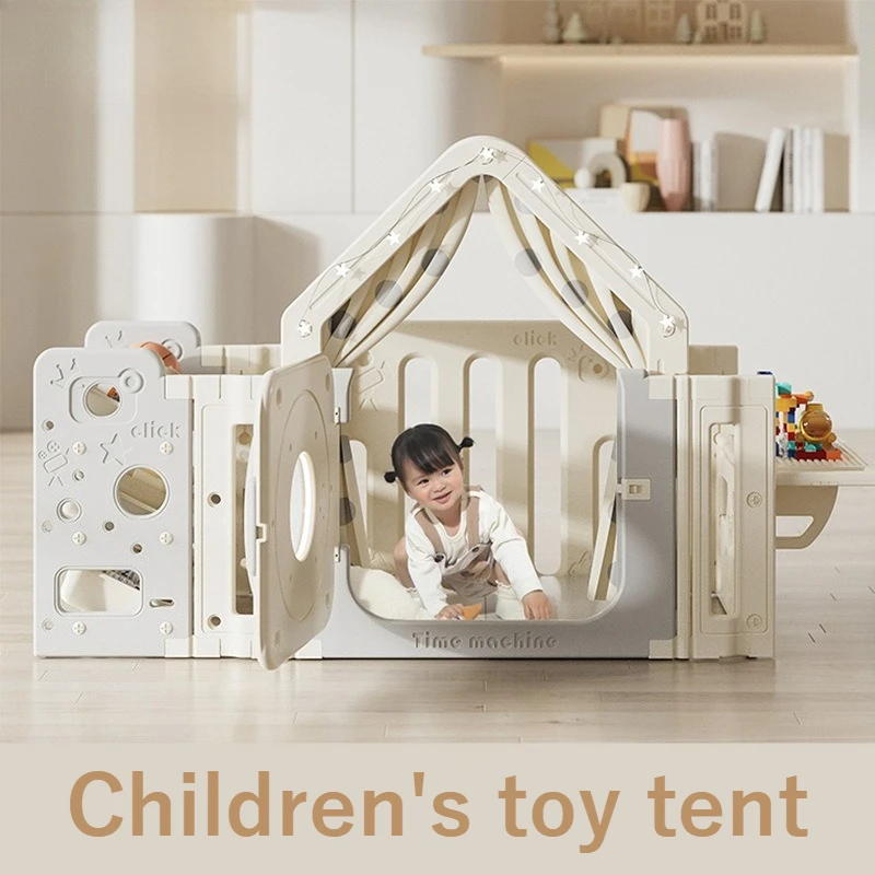 

Children Toy Tent Child Safety Durable Tents with Play Table Kid Indoor Playhouse Toddler Boys Girls Games Large Plastic Houses