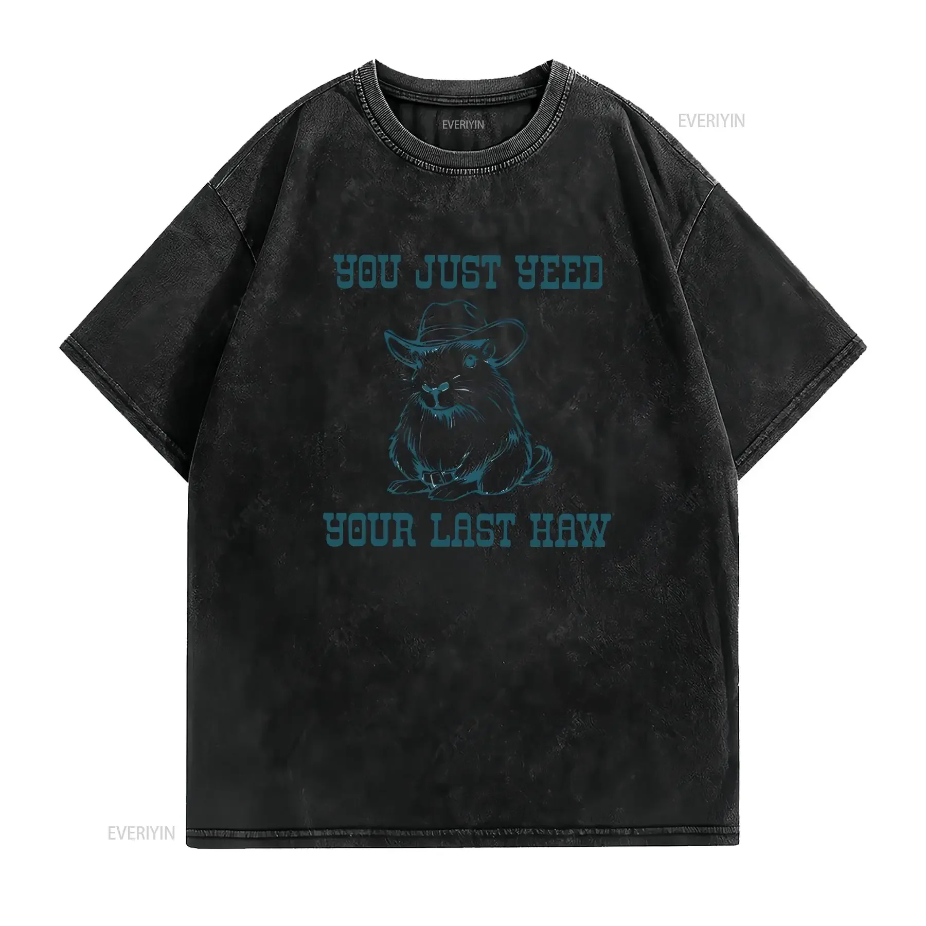 You Just Yeed Your Last Haw Baby T Shirt Retro Funny Cropped Vintage Meme y2k Pinterest 2000 Capybara for Shirtn vintage