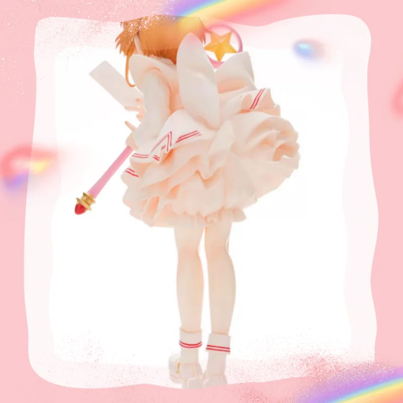 Prevendita Card Captor Kinomoto Sakura Infermiera Uniforme Action Figure Giocattolo da collezione Personalizzato Decorazione da scrivania Ornamento Regalo