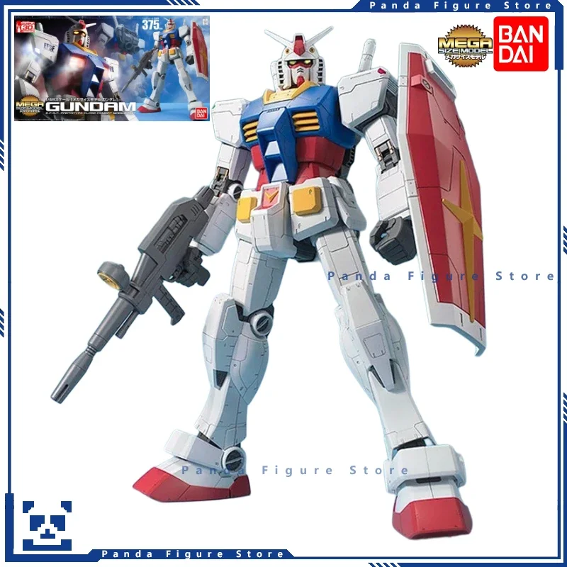 Bandai MEGA SIZE 1/48 RX-78-2 Gundam Ready Player One Action Figure GUNPLA Boys Toy Mecha Model Gift Assembly Kit Collectible