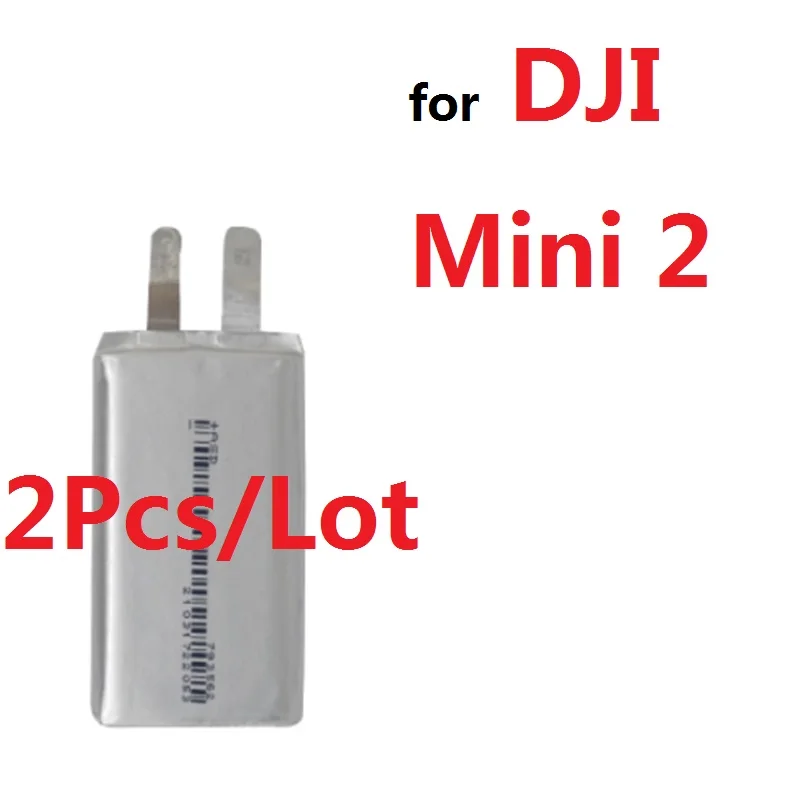 

2Pcs/Lot Battery Cell for DJI Mini 2 Drone Li-Polymer Replacement 3.85V 2250mAh 783461 793562 DJI Mini2 Batterie Mavic Mini SE