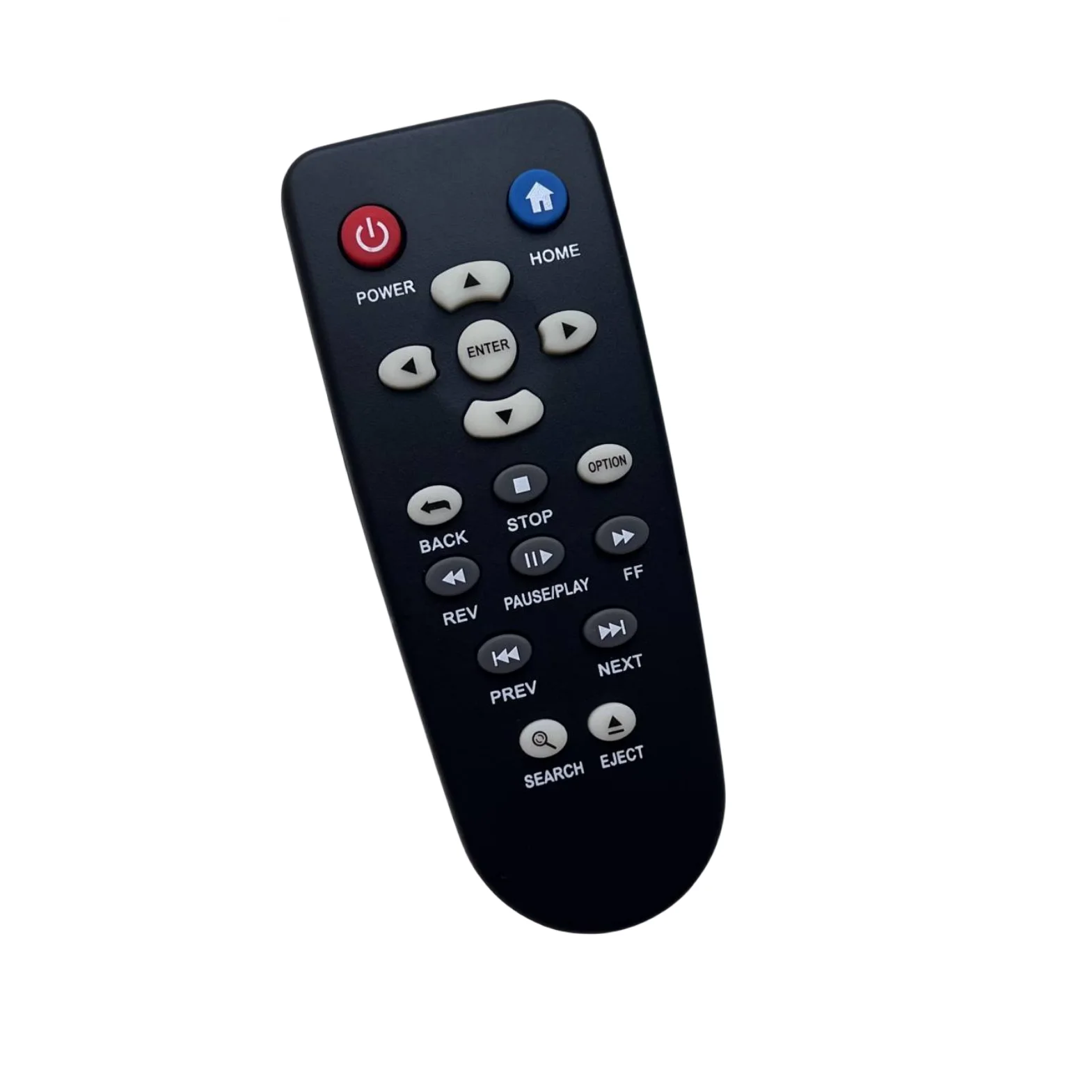 New Replaced Remote for WD Western Digital WD TV WDBACA0010BBK WDBG3A0000NBK WDPX042RNN WDTV003RNN WDBACC0010HBK WDBMCE0020HBK W