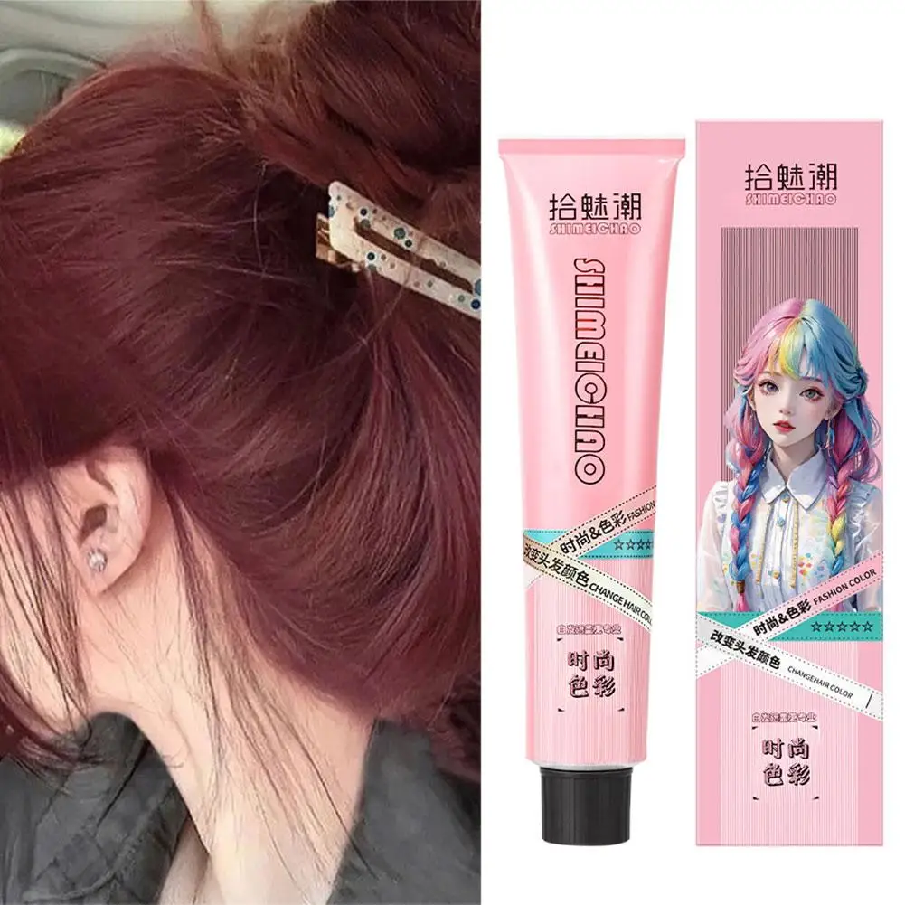 Hair Color Cream Permanent Hair Dye Long Lasting Hair Styling Products For Thick Fine Curly Thin Straight DIY Hair Dye Cream