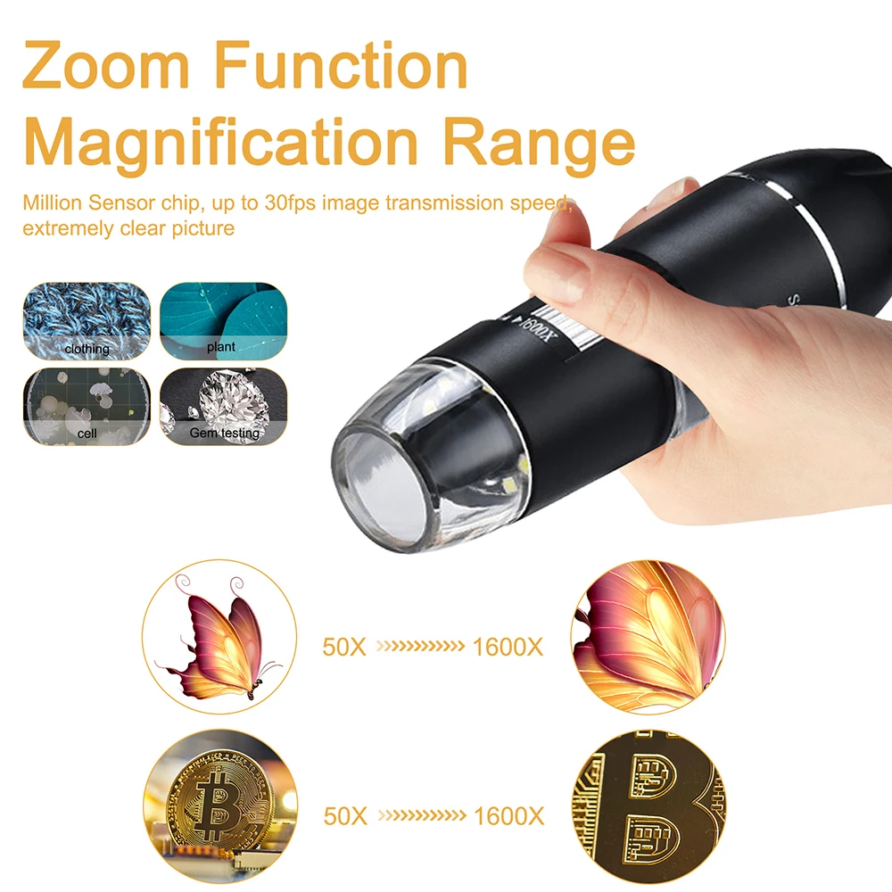 NOYAFA 8mm endoscopio telecamera IP67 boroscopio industriale impermeabile con 4.3 "HD schermo tubo ispezione telecamera endoscopio cavo rigido