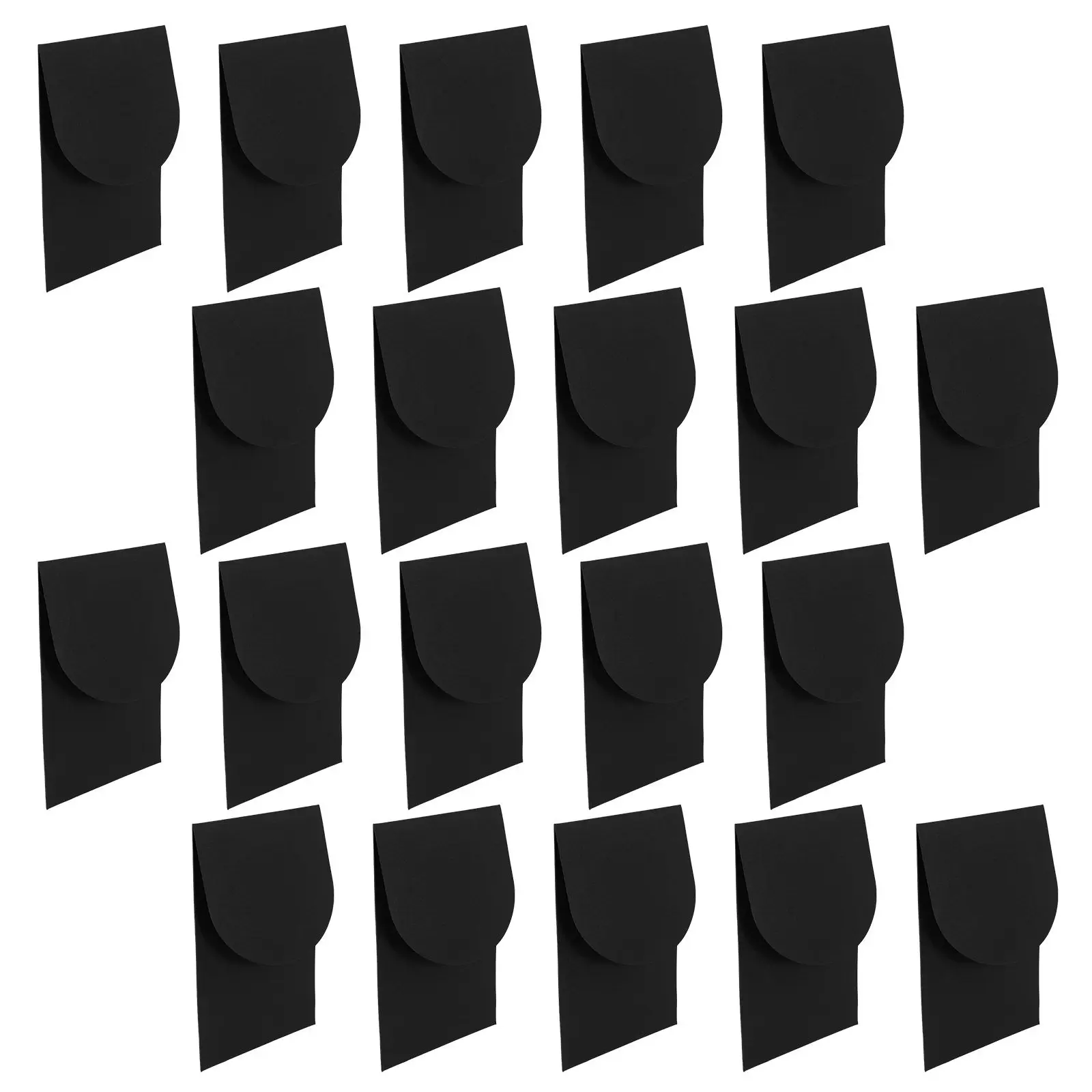 

20Pcs Smooth Writing Plain Card Envelopes for Invitations Greeting Cards Business Cards Graduation Postcards Hongbao Envelopes