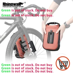 Rhinowalk  2 Pcs Bike Fork Bag Quick Release Waterproof 4L 6L Cycling Bicycle Front Pack Mount Electric Scooter Vehicle Bag