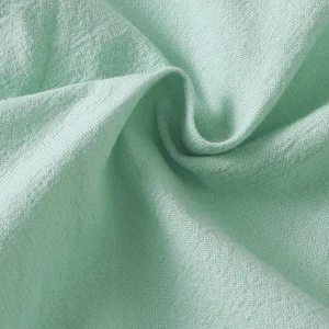 Baby boys short sleeve stand necklace pocket t-shirt, mint green top, formal partial wind, small fresh pocket, summer 8 Main Sales Mint Blouse - №7