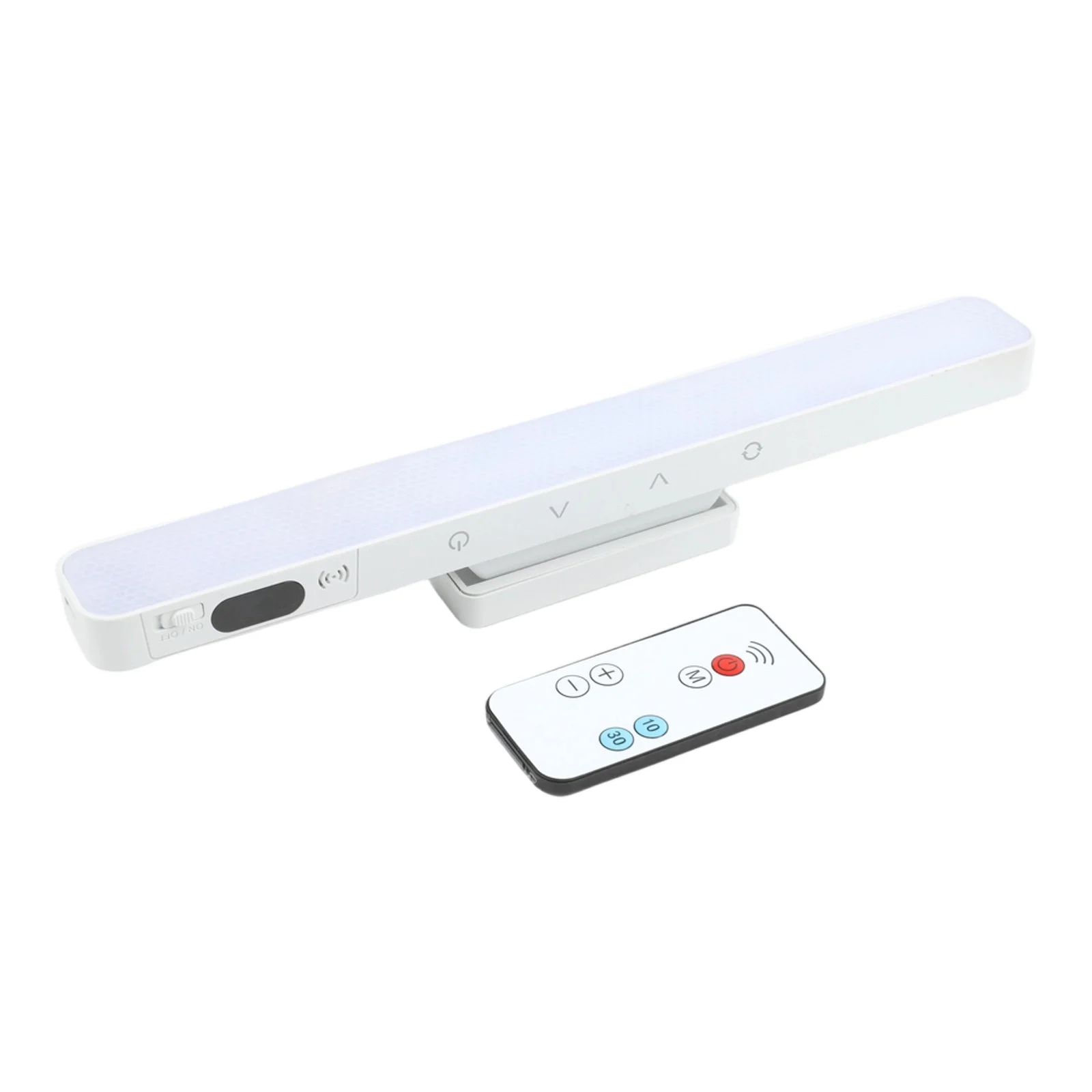 Wireless Rechargeable Under Cabinet Light with Remote 3 Color Settings and Magnetic Base for Customizable Task Lighting
