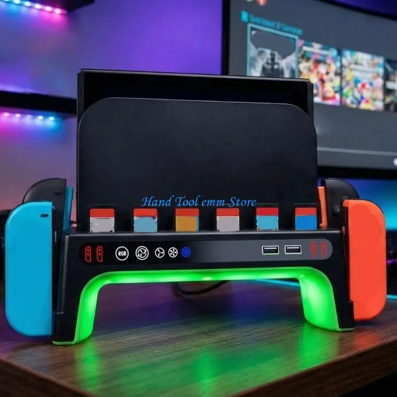 Picture 6: H37F Two Controller Charging Dock For Gaming Device Having Adjustable Color Lighting