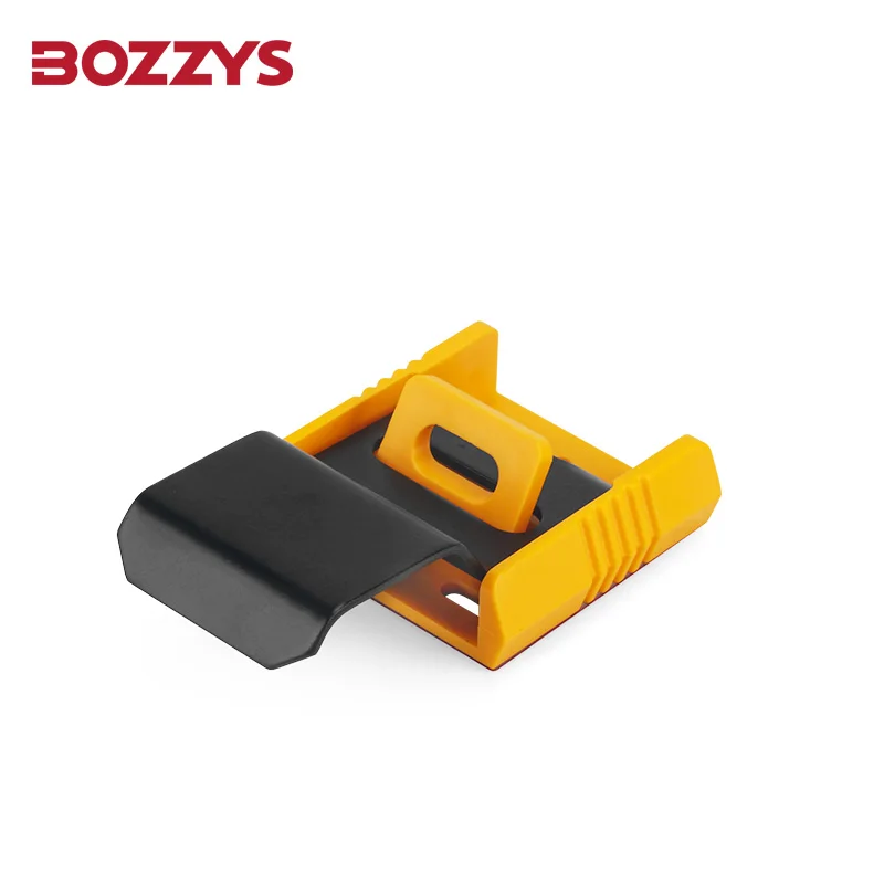 

BOZZYS Lock Button Switch Curved Type for Electrical insulation No Need to Punch Holes D81-2