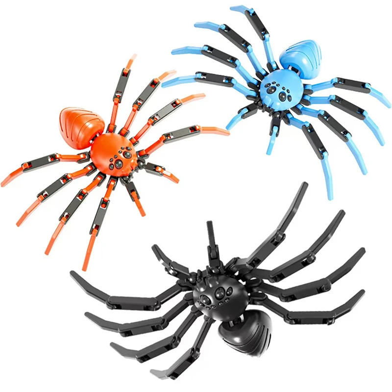 ثلاثية الأبعاد التنقل المشترك العنكبوت نموذج الإبداعية المطبوعة عمل لغز تجميع الدمى نموذج ألعاب الدمى الأطفال ديكورا لفتاة صبي هدية