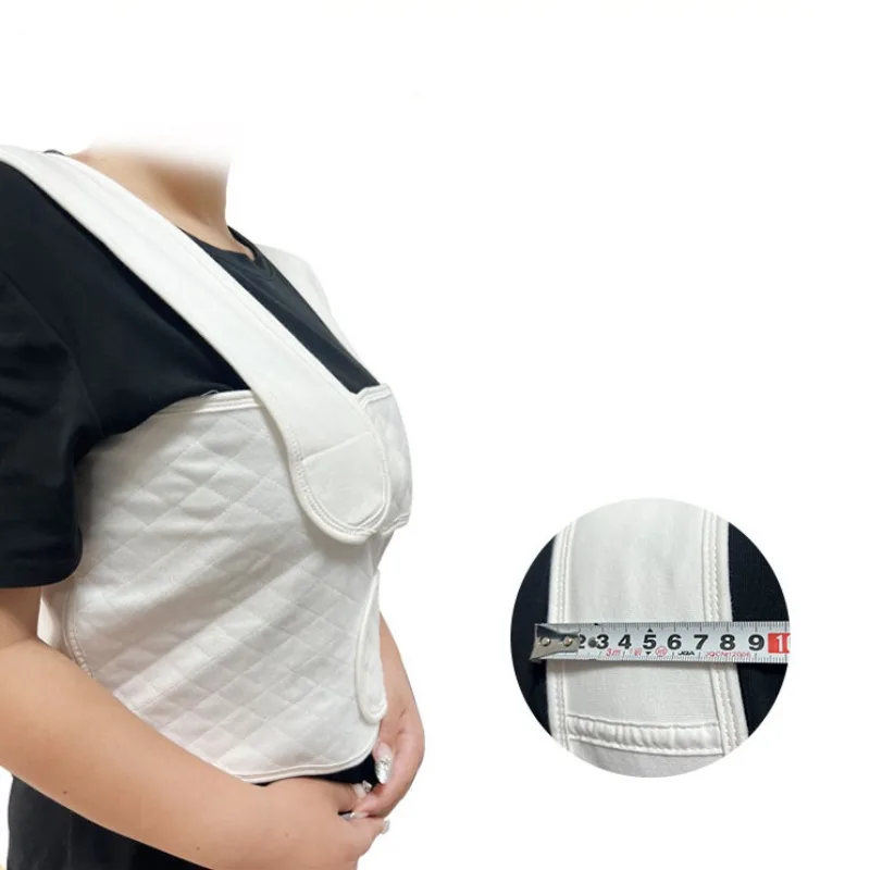 Breast Pressure Bandage Breast Rib Circumference Fixed Strap Widened Shoulder Strap Open Style Cotton Recovery Chest Strap