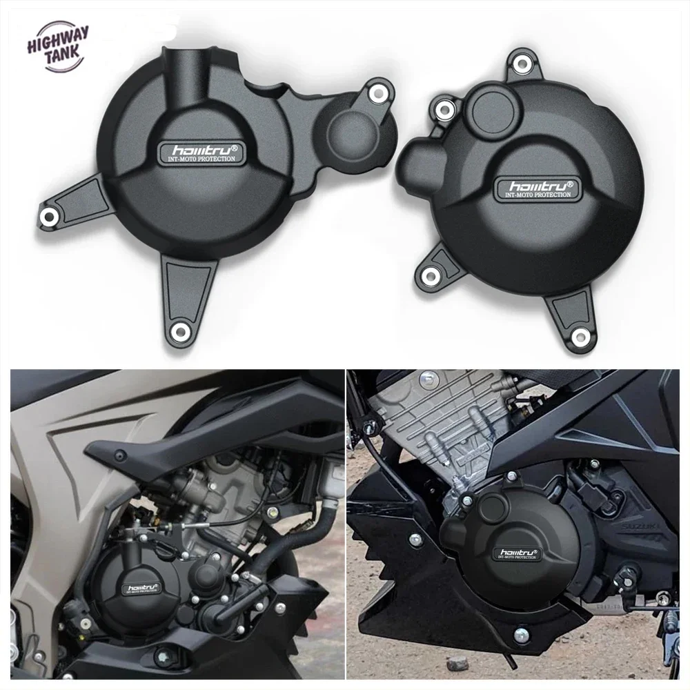 Motorcycle Accessorie Engine Cover Protective Cover for SUZUKI GSX-R125 and GSX-S125 L8-M1 2018-2024