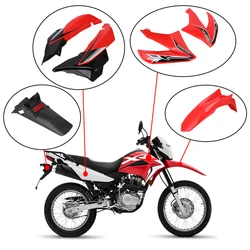 Motorcycle Front Rear Fender Mudguard Side Cover Frame Guard For HONDA XR150L XR 150L