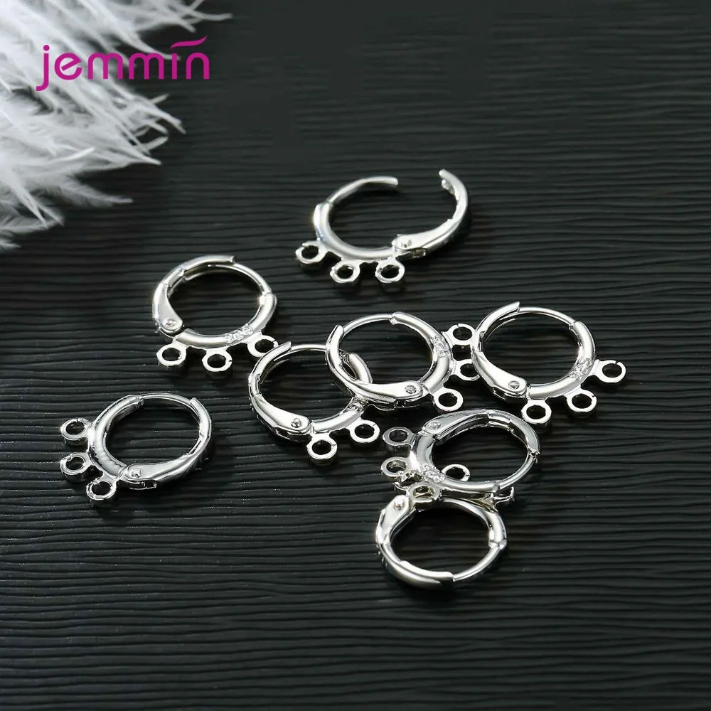 

Натуральная стерлингового серебра 925 пробы, обруч, ювелирные изделия, сделай сам, изготовление ручной работы, поиск круглой формы, аксессуары, 10 шт./лот