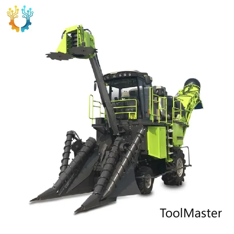 【2026】 Best Brand Farm Machinery Elevator Type Harvester 10kg/s Cut-off Harvester Wheeled Sugarcane Harvester AC90 With 408hp En