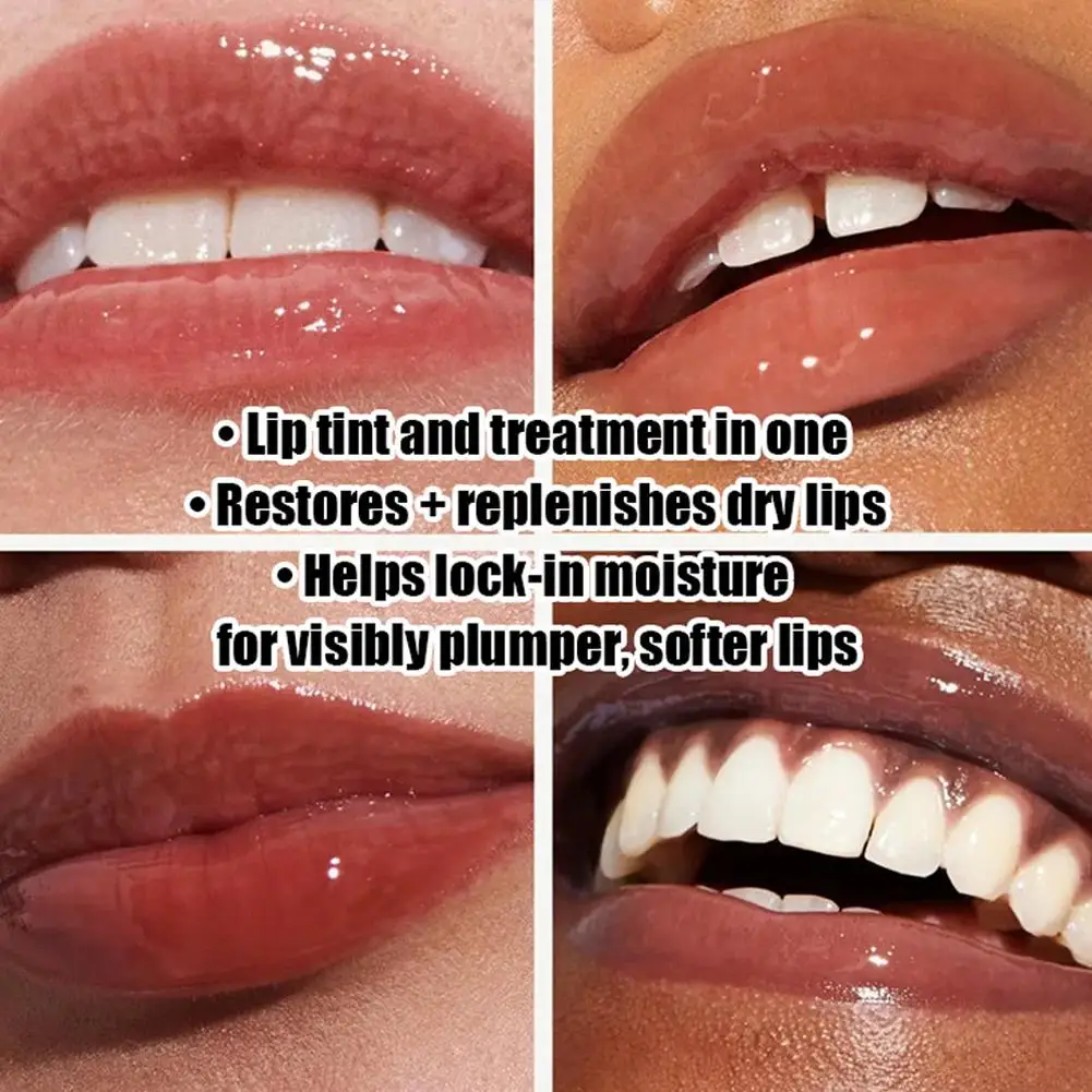 Brillo de labios líquido de polipéptido, brillo de labios hidratante, aceite labial regordete, bálsamo labial hidratante, brillo de labios de polipéptido, maquillaje