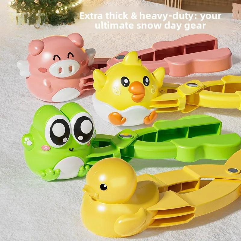 

New Large Cartoon Snow Clip Winter Toy Clip Snowball Artifact Outdoor Snowball Fight Toy Multiple Styles To Choose From