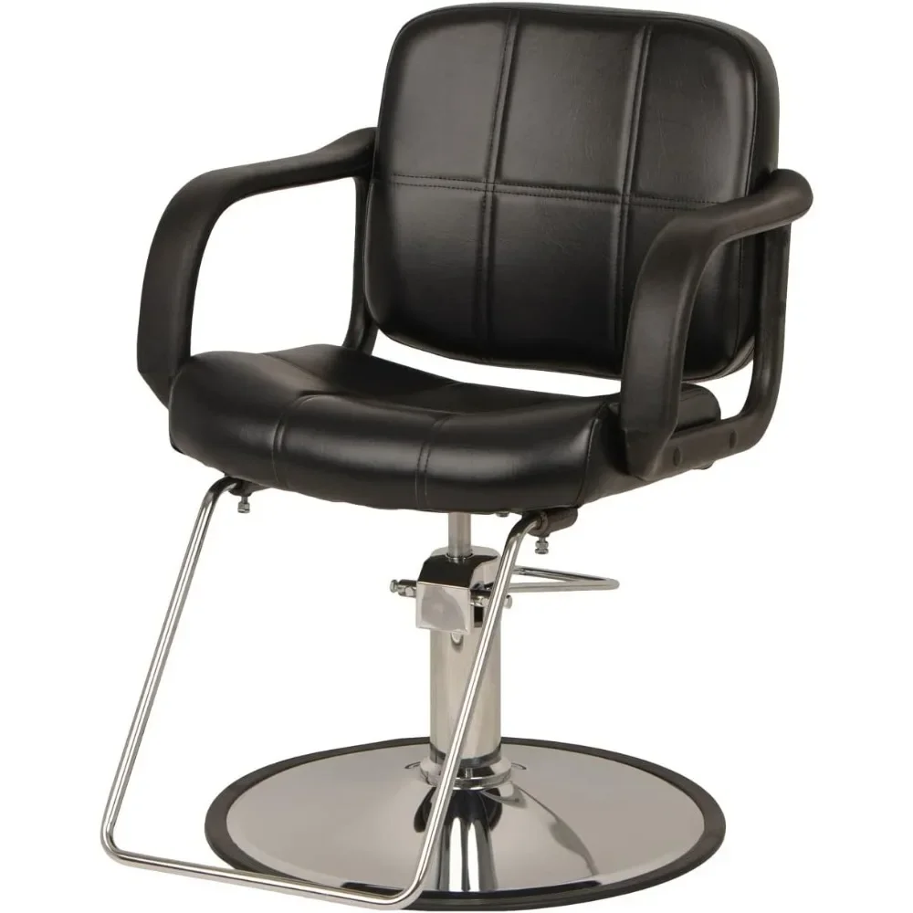 Styling Chair for Professional Salons and Spas, Modern Hair Stylist Chair - Extra-Wide Seat, 360-Degree Rotation