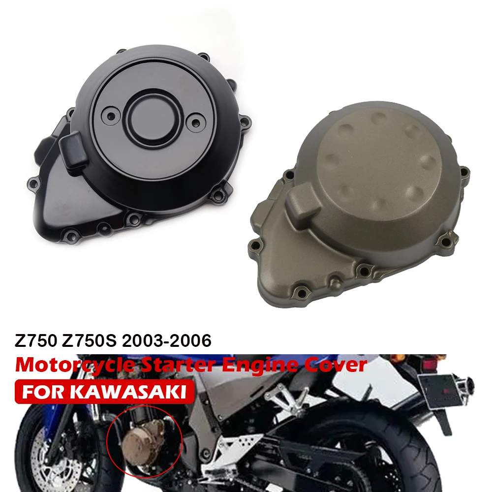 

For Kawasaki Z750 Z750S Z1000 2003-2006 Motorcycle Left Stator Engine Cover Crank case Starter Crankcase Cover Stator Covers