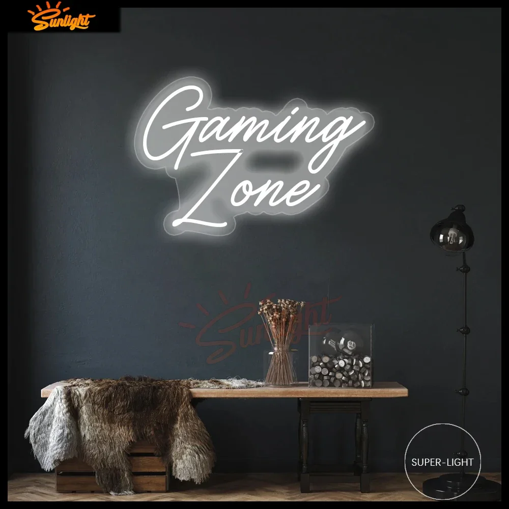 Custom Gaming Zone Neon Teken Gaming Zone Led Teken