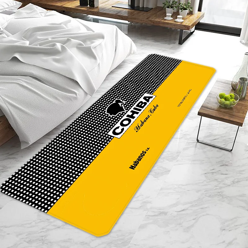 C-Cohiba Door Mat Entrance Doormat Non-slip Washable Kitchen Carpet Living Room Hallway Rugs Door Mats Bathroom Bath