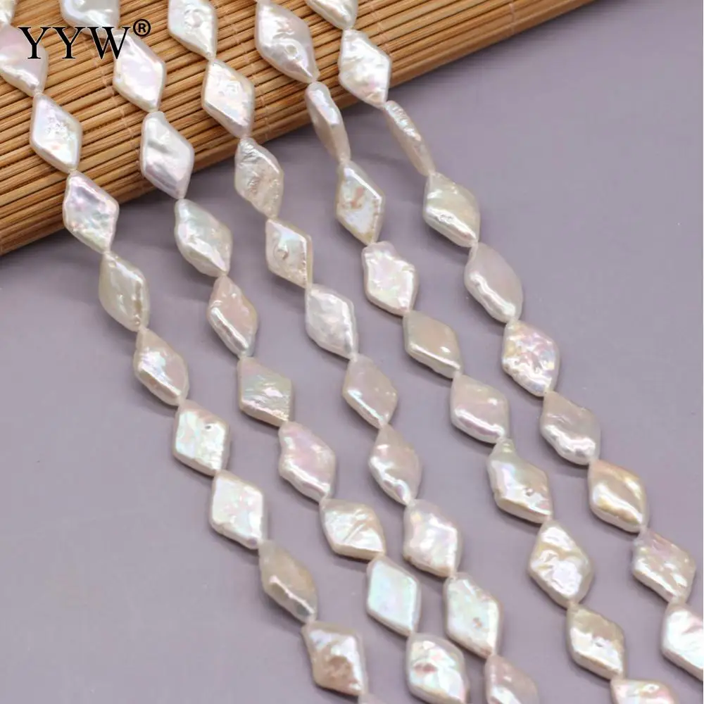 

AA Rhombus Real Natural Pearls Beads Freshwater Pearl Bead Baroque Loose Pearls For Diy Craft Bracelet Necklace Jewelry Making