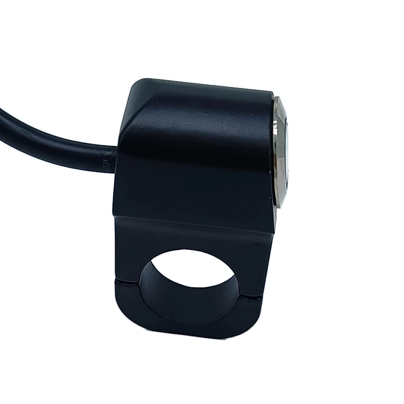 Motolovee Motorcycle Modification Part 22mm Handlebar Motorcycle Switch ATV Scooter Headlight Horn Switches ON/OFF 12V With LED