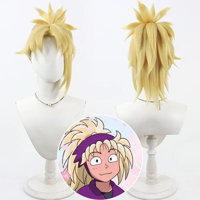

Nintama Rantaro Saito Takamaru Косплей Парик Прямой Светлый Хвост Термостойкие Синтетические Волосы