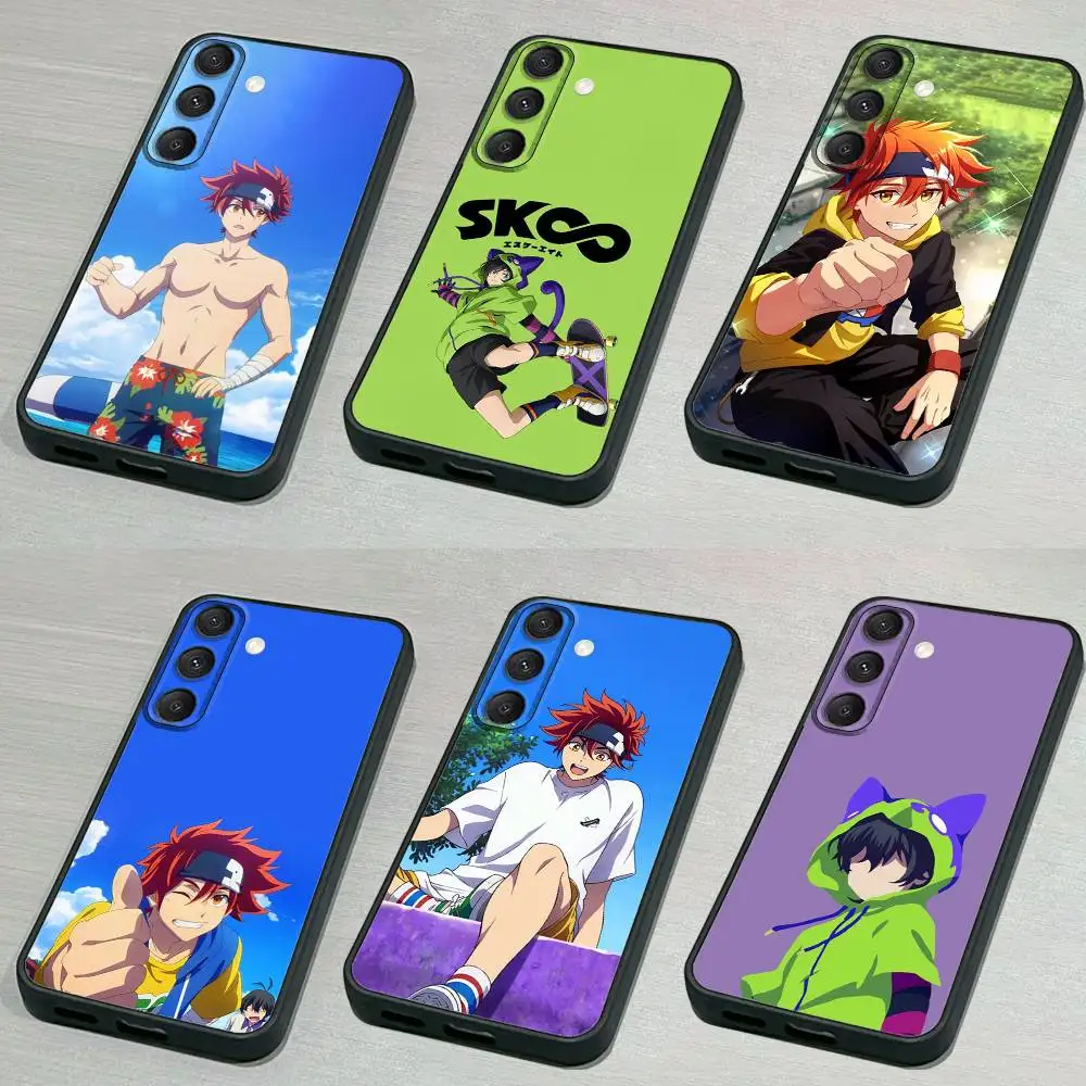 

S-SK8 T-The I-Infinity Phone Case For Samsung S 25,24,23,22,30,21,10,9,Ultra,Plus,Lite,FE,4,5G Black Soft Case