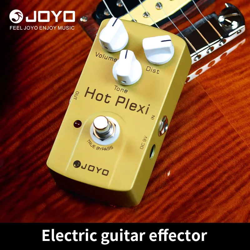 Педаль эффектов для гитары JOYO JF-32 с горячим плексигласом обеспечивает большую мощность и дробление, имитационную педаль усилителя тонального реагирования от JCM800