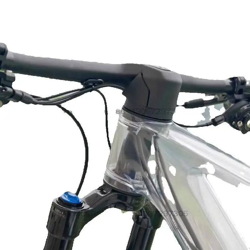 Full Carbon Fiber Mountain Bike Integrated Handlebar Swallow Handle Matte Negative Handle Riser Minus 8 Degrees