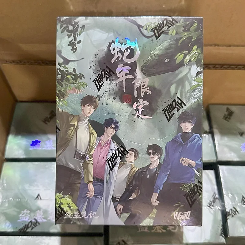 

The Lost Tomb Year Of The Snake, ограниченная серия, коллекционные карты премиум-класса Wu Xie Zhang Qiling, фигурка из фильма, периферийные карты, подарки