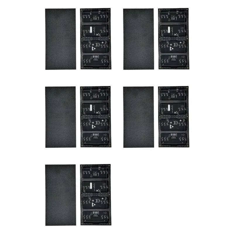 【SURPISE】5X SMD P5 Indoor LED Display Module 16Scan 320X160mm 64X32dots Using For LED Screen P5 Display LED Panel Screen Panel
