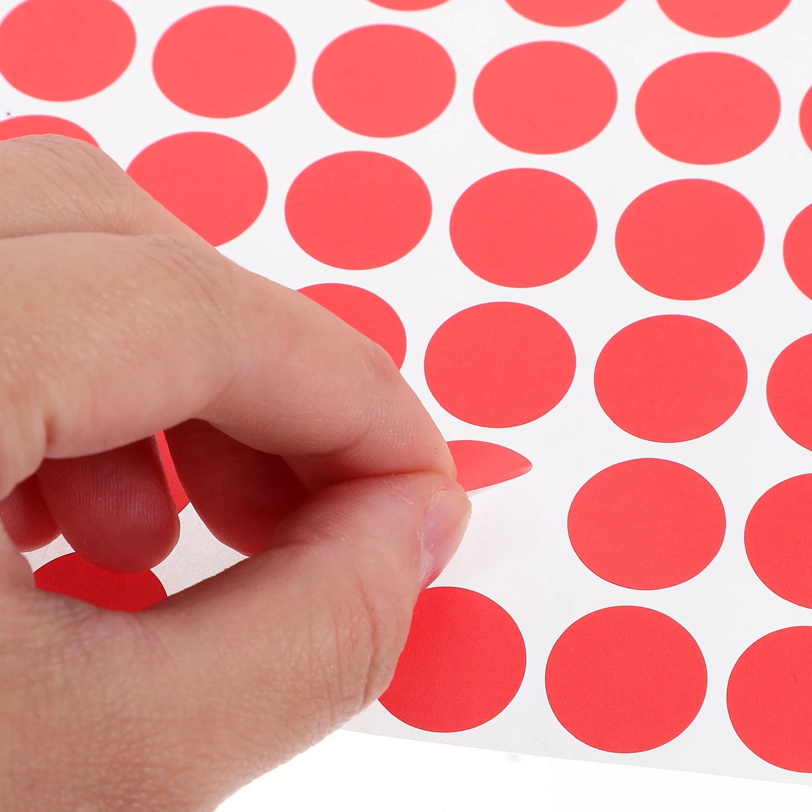 15 Sheets Name Sticker Round Dot Labels Adhesive Circle Stickers For Gift Sealing Classify Marking Label Rolls Sticker Paper