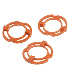 Supporto per piastra di fissaggio con anello di bloccaggio da 3 pezzi per testine da barba Philips SH70/90 colori arancione rasoio serie S7000 S9000 S9321 S9300