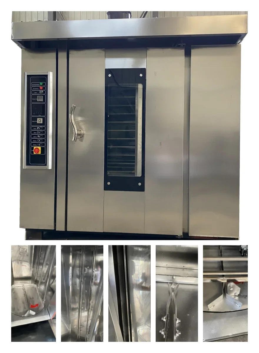 High Quality Commercial Bakery Oven Industrial Automatic Bread & Cake Baking Machine Electric New Condition for Flour Processing