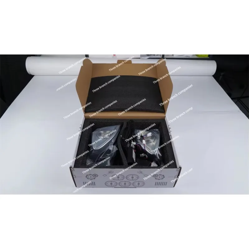 

2024 New 4D Rotating Tweeter LED Ambient Speaker For Tesla Model 3 Y Highland Car Accessories