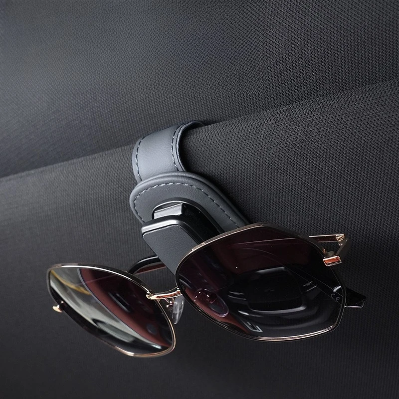 

Car Visor Sunglasses Holder, Universal Clip-on Eyeglass Storage Clip for Sun Glasses