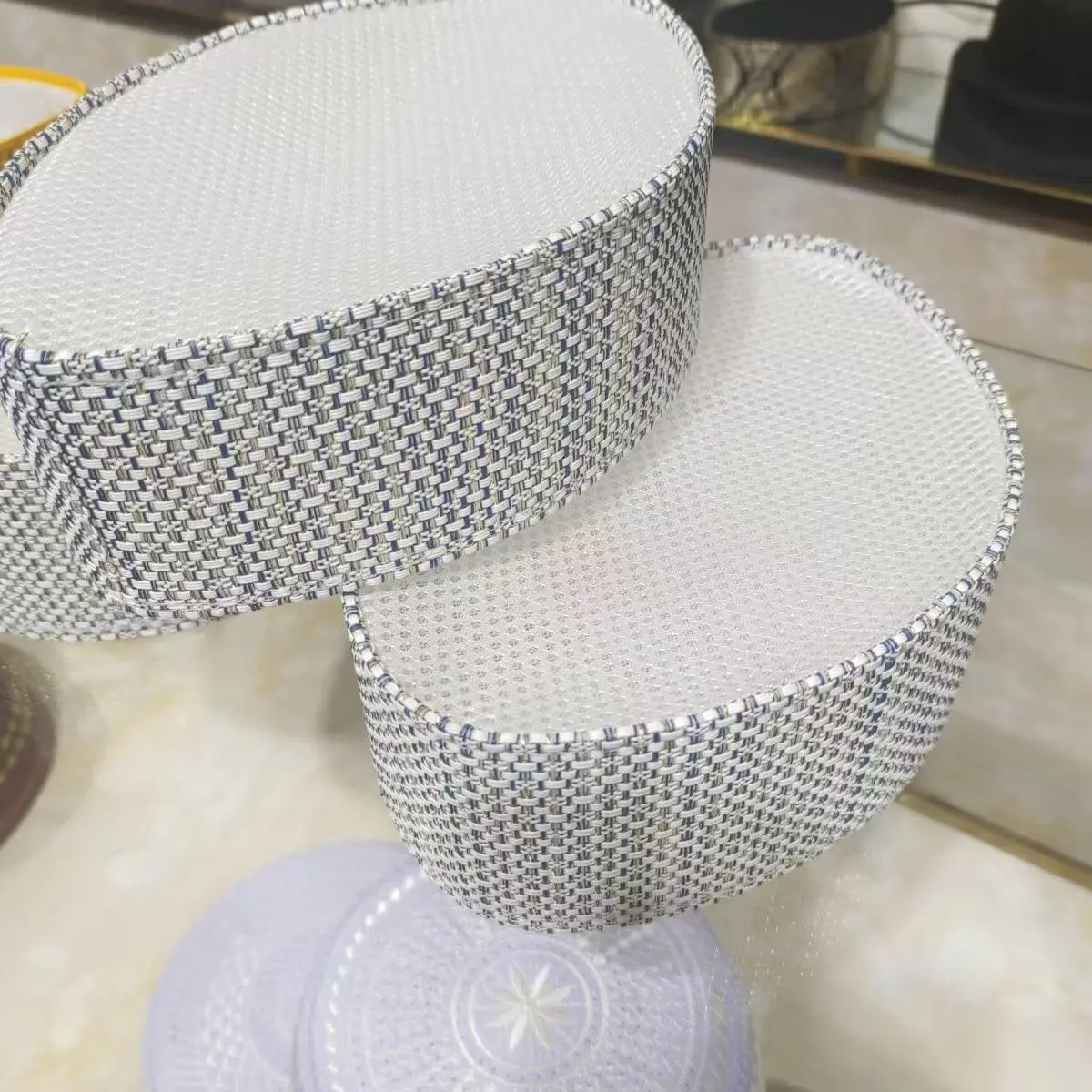 Free Shipping Malaysian Boat Caps For Men Clothing Muslim Hat Turkey Tax Kipa Kufi Saudi Islamic Prayer Luxury Summer Mesh 03617