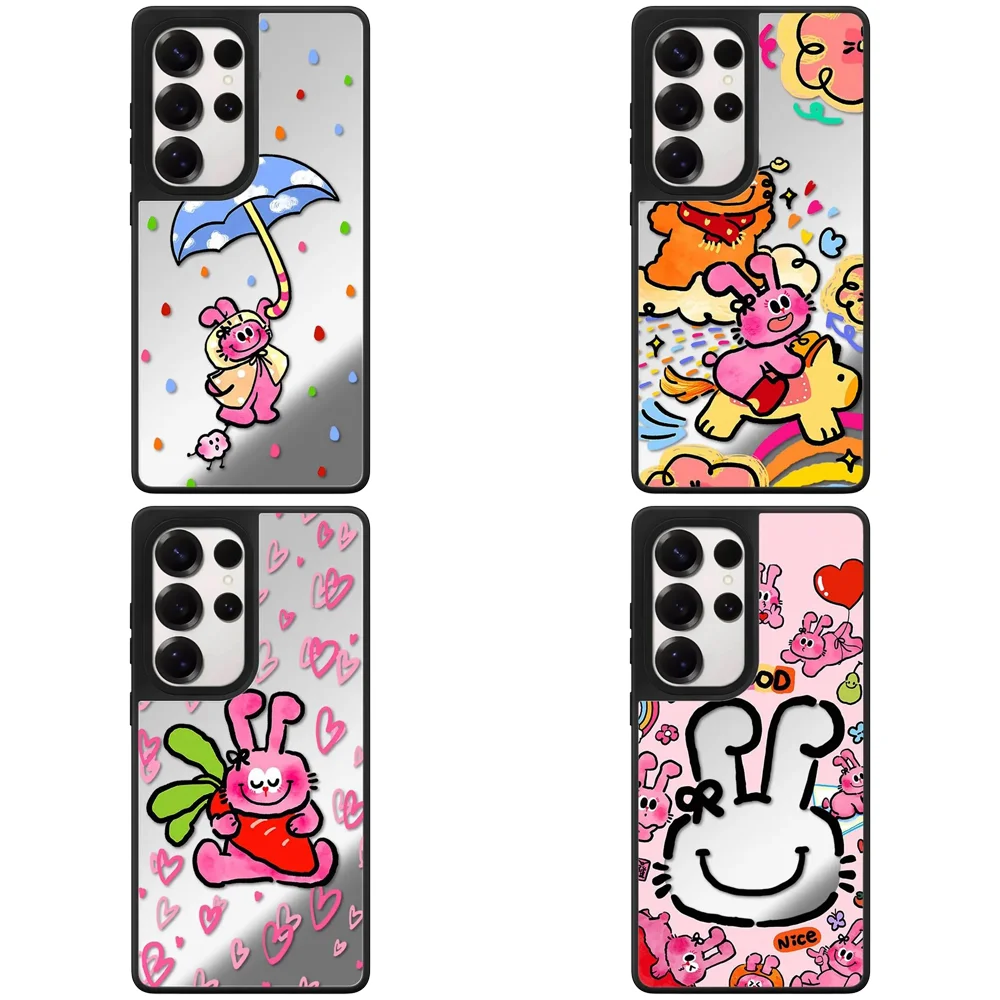 6032822 Mirror Magnetic Case: Compatible with Samsung Galaxy S23 U S24U S25 S26 Ultra S25+ S26 Plus Shell