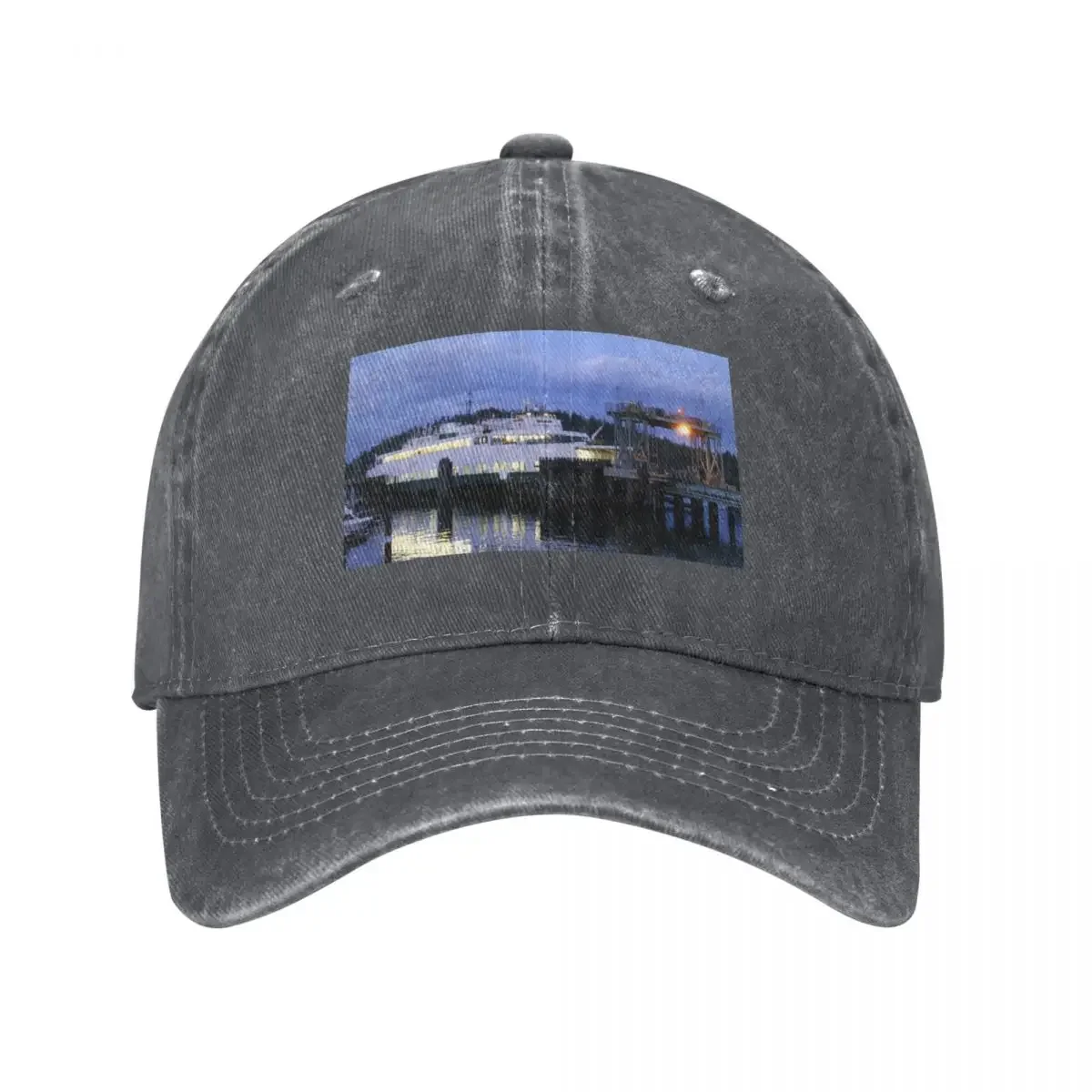 Ferry - Friday Harbor, WA Baseball Cap tactical cap Hat Man For The Sun Golf Women Men's