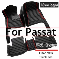 Car Floor Mats For Passat 2019 2018 2017 2016 2015 2014 2013 2012 Auto Interior Styling Waterproof Carpets For Volkswagen vw