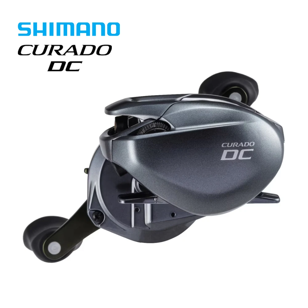 Shimano Original 2022 Curado DC 200 Series Baitcasting Fishing Reel MicroModule Gear I-DC4 Break System CI4+ Material S3D